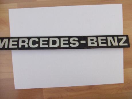 Mercedes-Benz logo plaatje voor op de auto